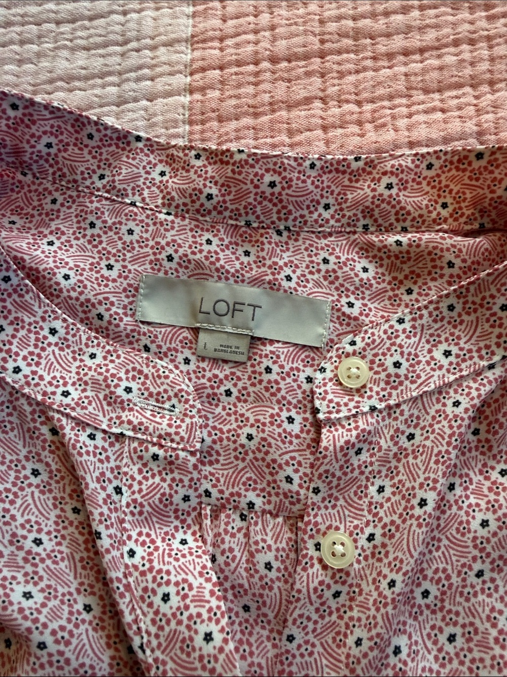 Loft button down top - Picture 2 of 7